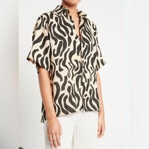 FAITHFULL THE BRAND DELORA SHIRT SIZE 4 small